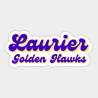 Laurier Golden Hawks Sticker